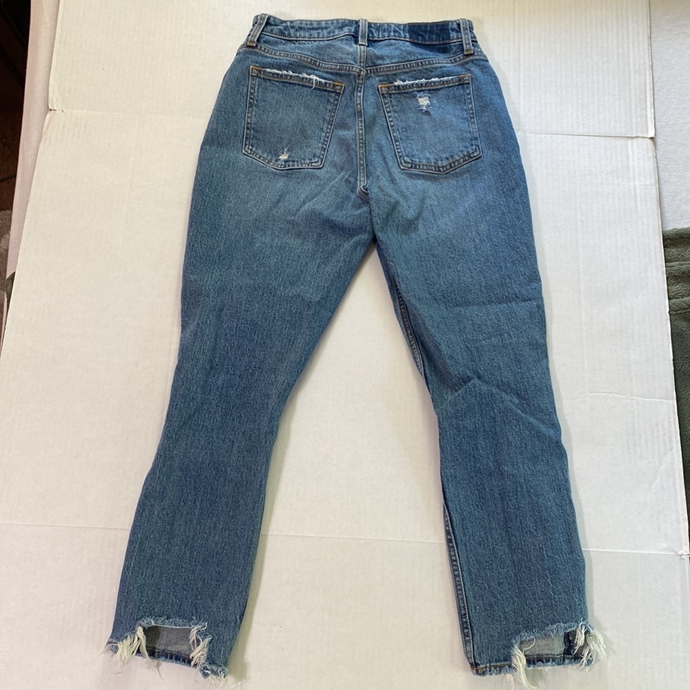 Abercrombie & Fitch Curve Love High Rise Mom Jeans - Picture 3 of 6